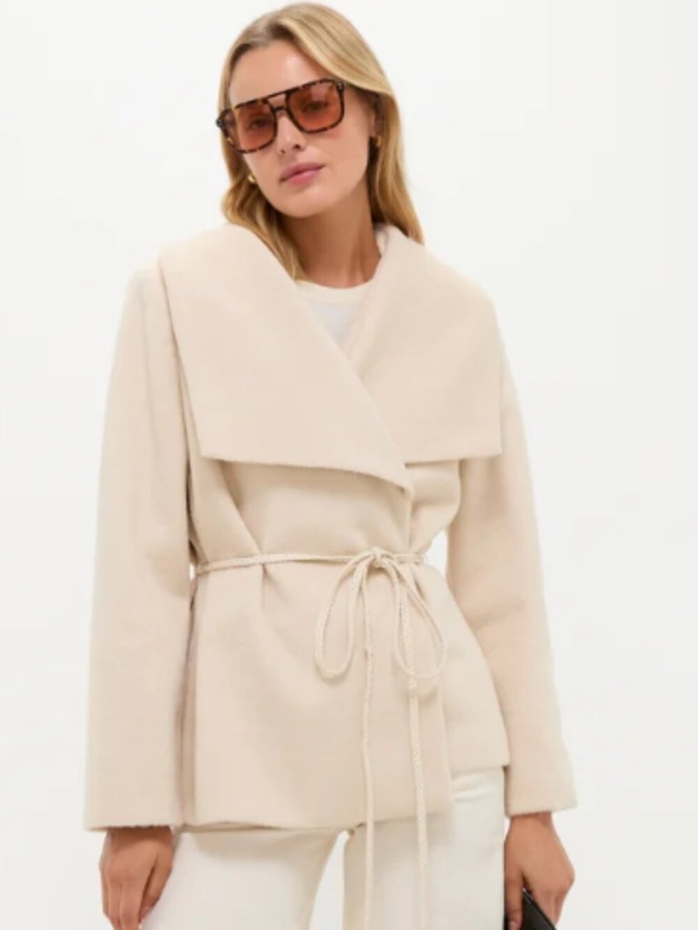 Tuckernuck Hyacinth House Cream Providence Wrap Jacket